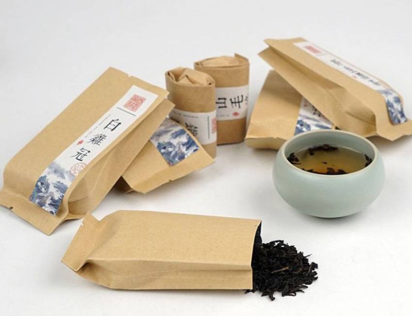 túi giấy đựng trà