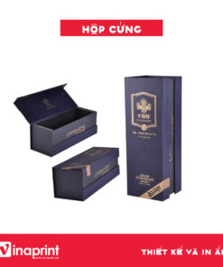 Mẫu hộp cứng đựng rượu