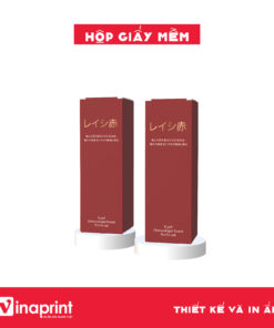 Mẫu hộp giấy mềm đựng mỹ phẩm