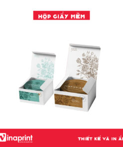 Mẫu hộp giấy mềm đựng mỹ phẩm