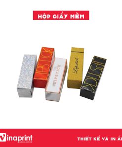 Mẫu hộp giấy mềm đựng mỹ phẩm