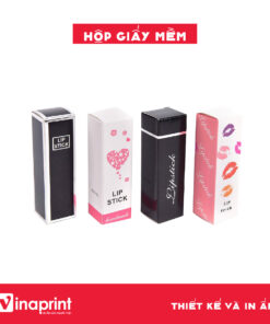 Mẫu hộp giấy mềm đựng mỹ phẩm