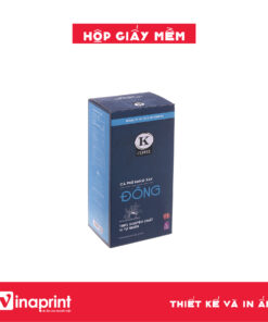 Mẫu hộp giấy mềm đựng Cà Phê Rang Xay