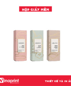 Mẫu hộp giấy mềm đựng mỹ phẩm