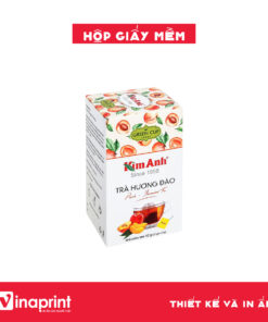 Mẫu hộp giấy mềm đựng trà