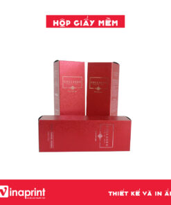 Mẫu hộp giấy mềm đựng mỹ phẩm