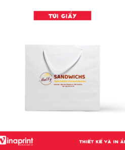 Mẫu túi giấy đựng đồ ăn