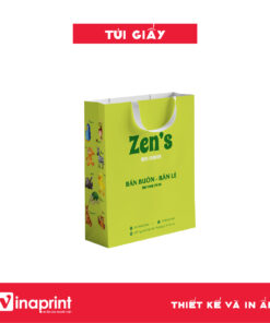 Mẫu túi giấy đựng sản phẩm handmade